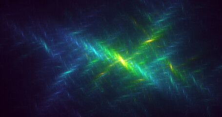 3D manual rendering abstract fantasy light fractal background