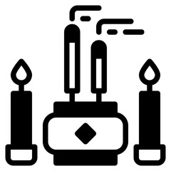 Obraz premium Incense Icon