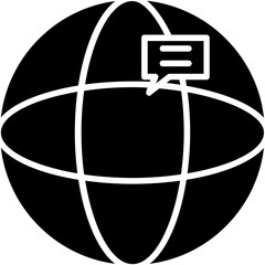 Naklejka premium Online Icon