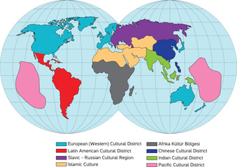 world map world distribution region countries
