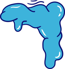 Abstract Balloon Effect