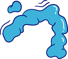 Abstract Balloon Effect