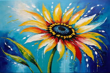 Daisy Painting Delicate and Charming Floral Art