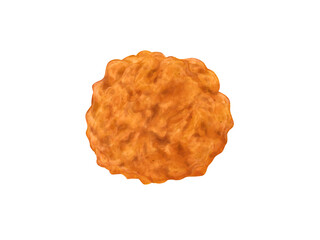 大きい唐揚げのイラスト