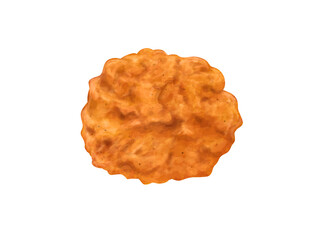 大きい唐揚げのイラスト