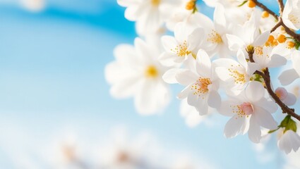 Fototapeta na wymiar cherry blossom in spring time