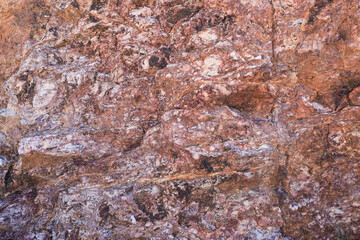 Volcanic rocks, Ignimbrite with Jarosite and Goethite in Almeria