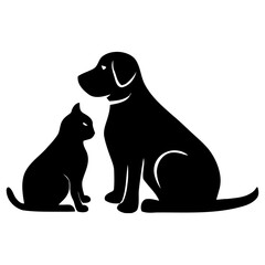 Dog and Cat vector image