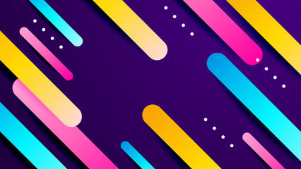 Colorful colourful gradient abstract background with geometric shape