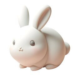 Fototapeta premium Bunny Bliss Rabbit Rhapsody