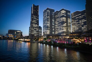 横浜の街並み