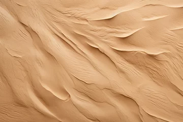 Foto op Plexiglas illustration of sand dune texture background. Created with Generative AI © agrus_aiart