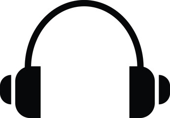 Wireless Headphone icon with sound wave outline and solid vector, Customer service. Customer support. Design element suitable for website, print design or app.