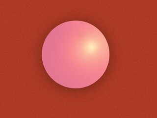 pink sphere background
