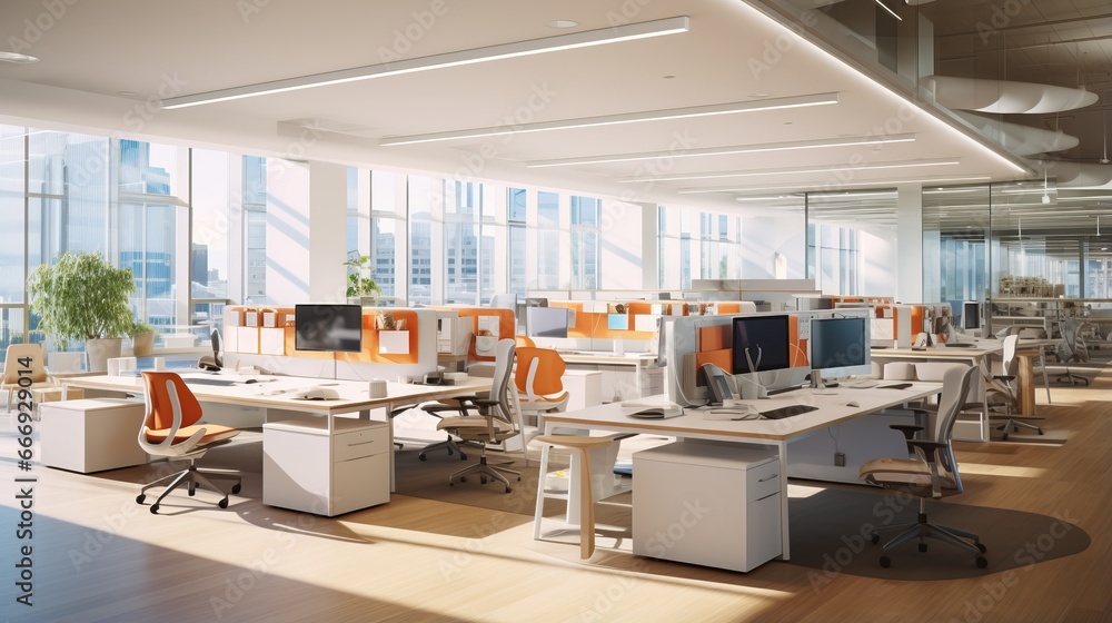 Poster a dynamic office environment with a focus on continuous improvement