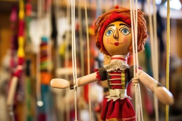strings to attach to a fully crafted marionette
