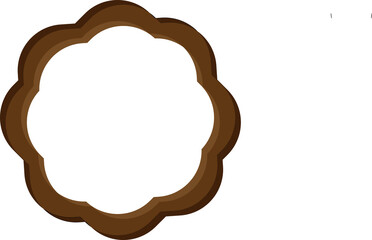 coffee cup with label