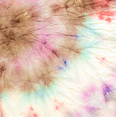 Color Spiral Tie Dye. Tye Swirl Pattern. Shirt