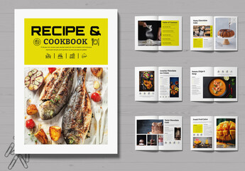 Cookbook Design Layout