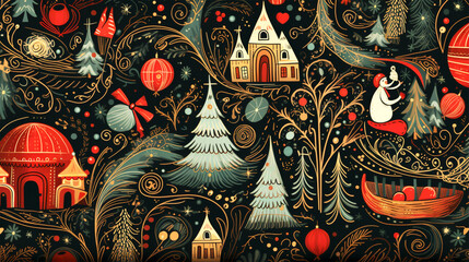 wallpaper design Christmas holiday season