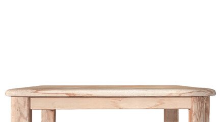 wooden table template, desk mock-up. kitchen dining table mockup, product display stand