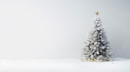 AI art Christmas tree 　クリスマスツリー