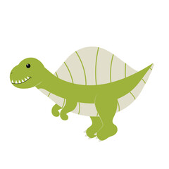 Big Green Dinosaur With Fangs And Claws | Dinosaurs Series