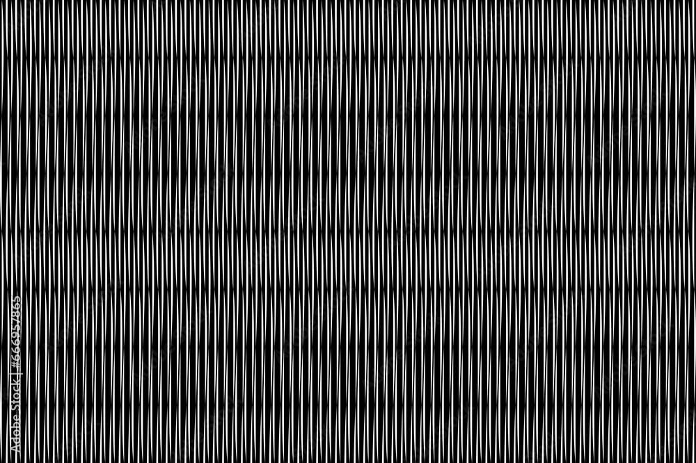 Aufkleber abstract of vertical shape pattern. design stripes white on black background. design print for illus