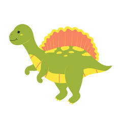 Green Yellow Dinosaur With Claws | Dinosaurs Series