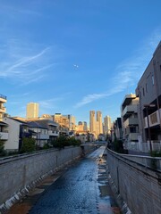Obraz premium 都会の住宅街