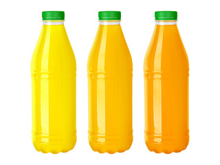 tropical  juice bottle isolated
