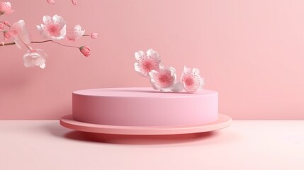 Obraz na płótnie Canvas pink soap and flower petals