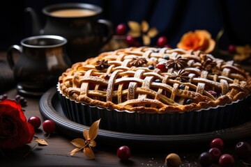 Delicious Baked Pie: a Sweet and Healthy Dessert for Celebrations