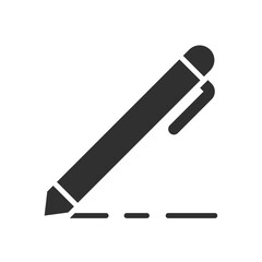 pen icon design vector template