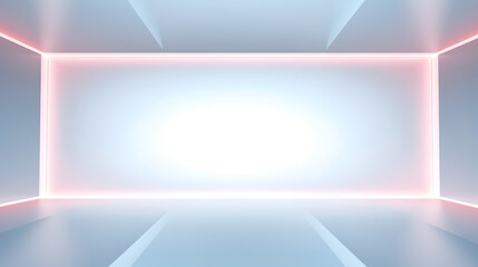 Abstract gradient glowing background, template for presentation.