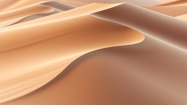 Abstract hyperzoom revealing the texture of sand dunes