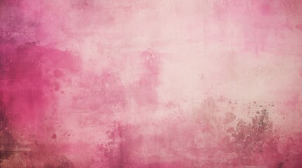 A textured pink background with a vintage feel