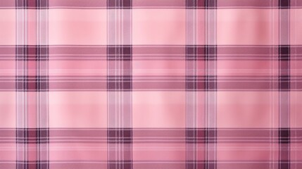 A plaid tartan pink background for a traditional feel