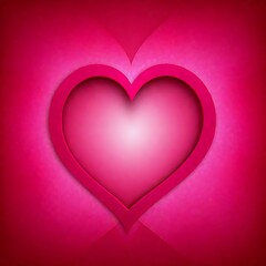 pink valentine background Generative AI 