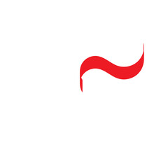 Obraz premium Indonesian Flag Ornament Decoration