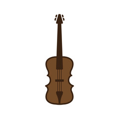 Fototapeta premium violin icon vector