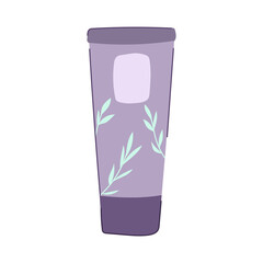 health body cream cartoon. beauty woman, clean lifestyle, caucasian spa health body cream sign. isolated symbol vector illustration