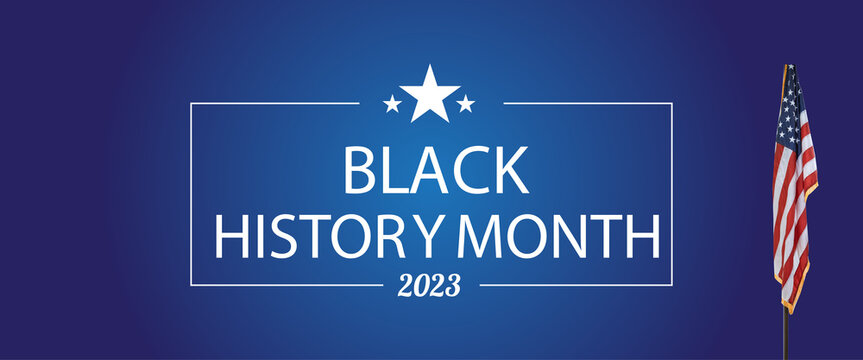 Black History Month amazing text illustration design