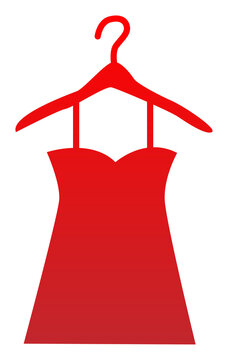 dress fation symbol sign icon gardient design