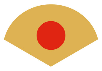  Japanese traditional fan icon