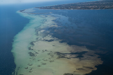 
Aerial view of the Tunisian coast - Monastir governorate - Tunisia