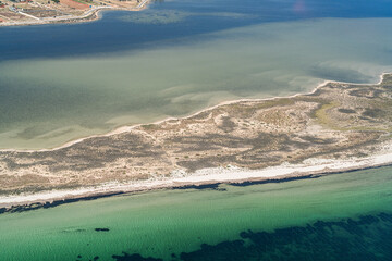 
Aerial view of the Tunisian coast - Monastir governorate - Tunisia