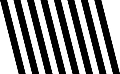Digital png illustration of rows of black stripes on transparent background