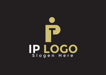 Ip logo Design | letter IP | Ip logo
