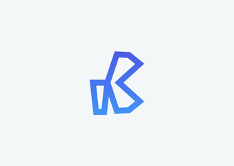 Letter K | K logo Design | abstract log design